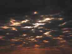 dark sky cloud clouds night sunset sun ray rays