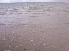 sea beach waves shore sand water exterior