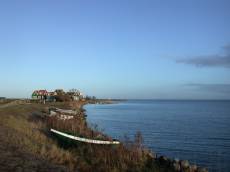 lake water boats shore dutch