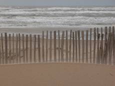 fence wood wooden beach wave waves