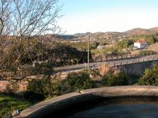 bridge watertank hills village city hilly
