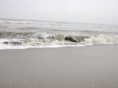 wave waves rolling roll spray seaspray grey beach sea wet
