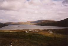 mountain mountains view horizon scotland loch ireland lake