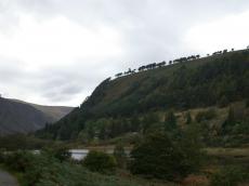 nature landscapes scotland hills trees lake valley trench