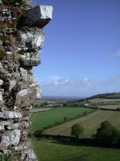 nature landscapes hillside architecture exteriors wall ancient mediavel mediavel france meadow meadows