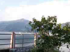 annet lake sea view vista mountains dove railing
