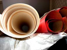 themabina rol roles of paper carton rolled up