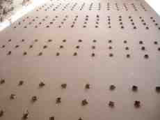 maartent cardboard board holes paper punctured