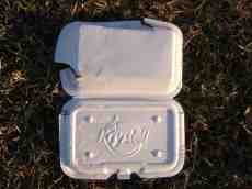 styrofoam container fastfood fast food styro foam garbage shanenieb