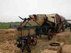 objects straw machinery harvest bale bales