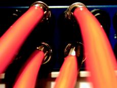 wires orange plugs jacks cables