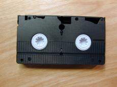 objects household tape videotape video film plastic texture side black circle circles rectangle