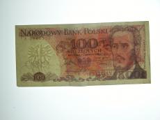old polish banknote narodowy bank polski warsaw zlotych zlote