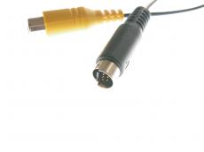 plug pin pins plus techical electrionic wires black yellow plastic