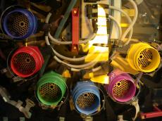 electronics bright colours fitting
