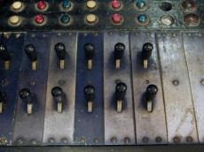 switch switches switchboard button buttons lever levers old oldfashioned old-fashioned
