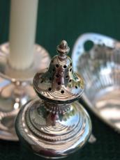 objects houselhold silver salt dinner