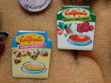 advertisement pins iron metal