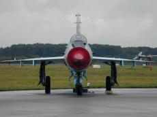 vehicles air mig jet front aircraft fighterplane fighter nose red
