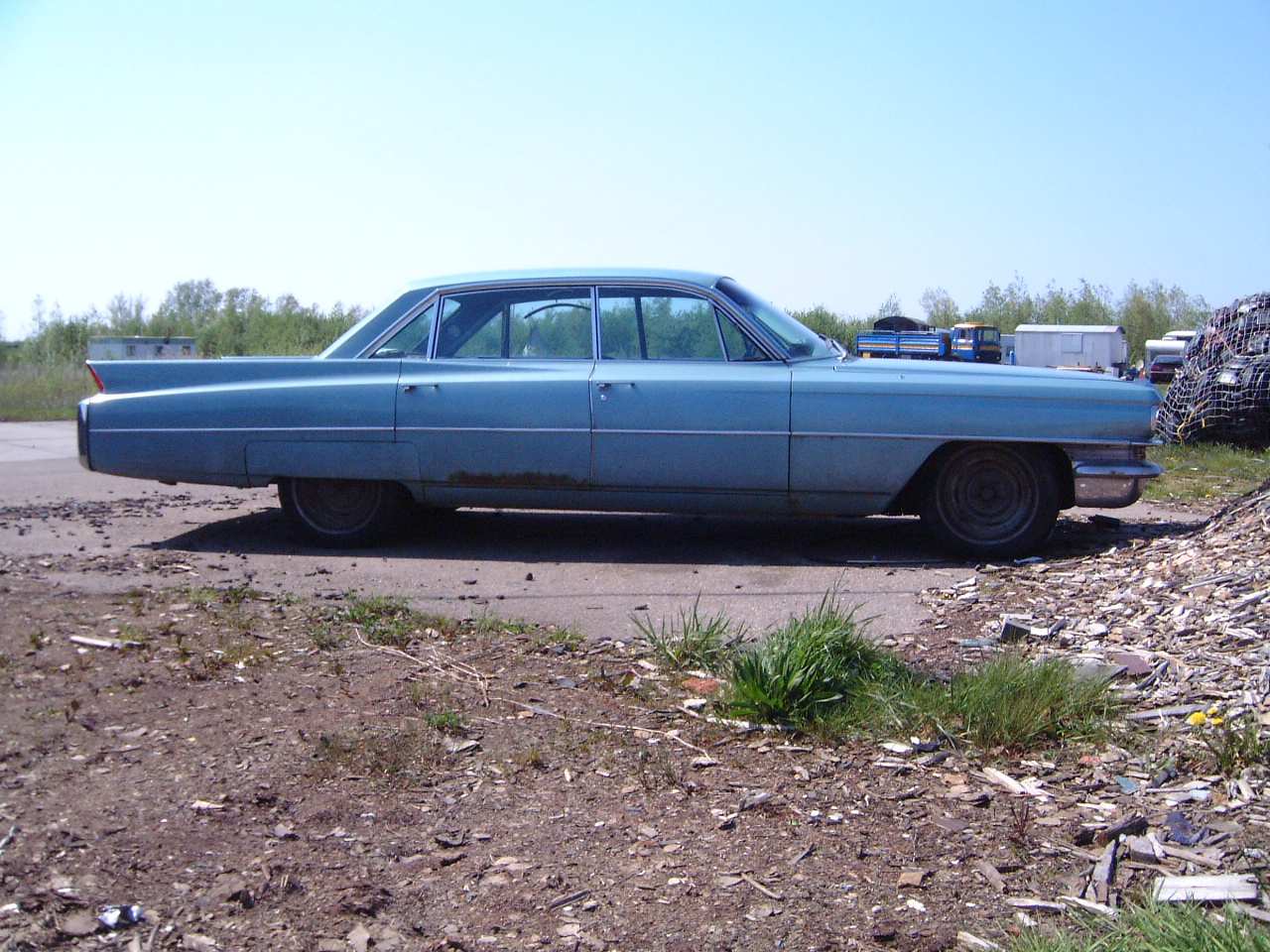 car blue doors american classic oldtimers tires