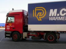 truck lorry freight transport transporting transporter m.c. blue red wheels