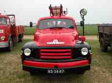 vehicles land firetruck truck oldtimer antique red front bedford