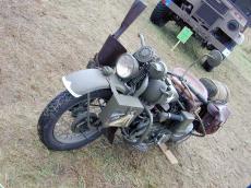 bike motor motorbike ww2 wwii american beauty ally allied military green