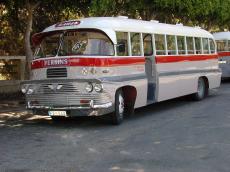 bus big heavy old oldtimer shiny english swedish line perkins rambo 25 fby 043 classic