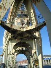 vehicles land crane cranes lamp metal pillar construction cabin knsm stairs legs