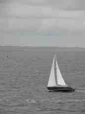 sail sailing boat white water lake