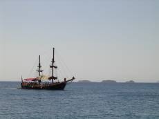 j_d ship boat ocean warm passengers sailing