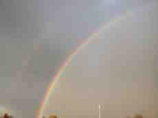 nature elements rainbow rain rainbows gray