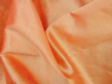 fabric fine weave wove silk orange cloth