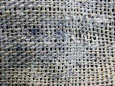jute weave wove linnen textile fabric sac bag dirty
