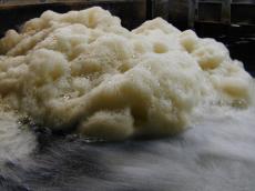 foam dirty water motion bubbles