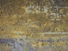 concrete paint painted yellow cracks slivered weathered
