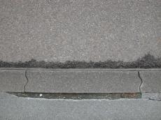 curb street asphalt sidewalk 