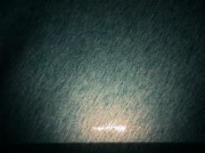 light behind a curtain screen blue grey