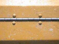 hinch yellow steel pop nails