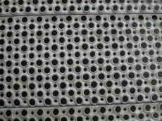 roster holes metal steel floor grey