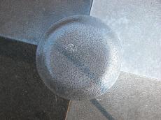 metal steel lead iron circle grey latern top