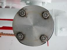 metal bolt cap round circle circles heavy iron bolts lid