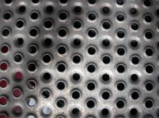 paul stair grate metal steel holes 