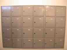 post boxes lockers