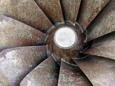 rust metal iron steel bronse ven spiral