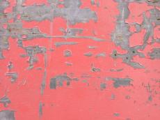 wood board paint painted red metal wall