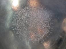 metal engraving chrome steel metal
