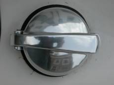 handle door doorhandle chrome round switch