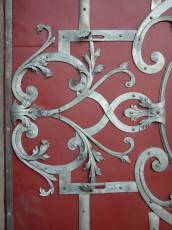 door hinges decorated decoration iron metallic french doors srewa