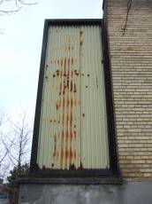tabus metal iron plate building balcony